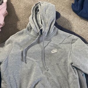 Heather gray nike hoodie